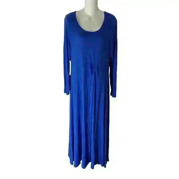 Soft Surroundings Dress Women's Medium M Blue Nwot - Picture 1 of 8